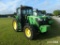 2016 John Deere 6120M MFWD Tractor, s/n 1L06120MCGH868146: Encl. Cab, Meter