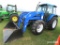 New Holland TS110 MFWD Tractor, s/n 098636B: C/A, Wood LU215 Loader  (No Bu