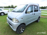 2002 Daihatsu 4WD Mini Van, s/n 48034949 (No Title - Bill of Sale Only): Ri