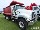 2012 Mack GU713 Tri-axle Dump Truck, s/n 1M2AX09C6CM012482: Maxitorque 10-s