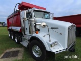 2012 Kenworth T800 Tri-axle Dump Truck, s/n 1NKDL40X9CJ301425: 10-sp., 16'