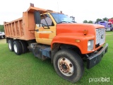 1996 Chevy Tandem-axle Dump Truck, s/n 1GBT7H4J2TJ112358: Auto, 12-14 yard