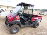 2013 Kawasaki Mule 4010 4WD Utility Vehicle, s/n JK1AFDF18DB507298 (No Titl