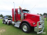 2013 Kenworth T800 Truck Tractor, s/n 1XKDP4EX4DJ337060: Tri-axle, Cummins