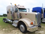 2013 Peterbilt 367 Truck Tractor, s/n 1XPTD40X1DD206527: Heavy Spec'd, Cumm