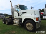 2010 Mack CHU613 Truck Tractor, s/n 1M1AN09Y5AN006718: Day Cab, 10-sp., Wet