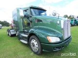 2009 Kenworth T600 Truck Tractor, s/n 1XKAD49X69J255148: Cummins Eng., Auto