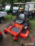 Kubota ZG127S-54 Zero-turn Mower, s/n 11488: Meter Shows 136 hrs