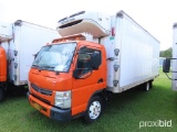 2012 Mitsubishi FEC925 Refrigerated Van Truck, s/n JL6CRK1A5CK012845: S/A,