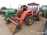 2000 Kubota M8200 MFWD Tractor, s/n 10826 (Salvage): Encl. Cab, LA1251 Load