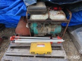 Lot of Level, Generator, Air Tank