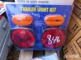 Set of Trailer Lights: Full Kit w/ All Wire & Connectors