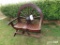 Wagon Wheel Bench