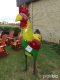 Metal 6' Rooster