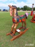 Wood Rocking Horse