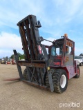 Taylor Forklift: Dual Front Tires, Forks, 40000 lb. Cap., Engine Problem -