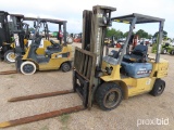 Cat DP30 Forklift, s/n 78M01580: 5800 lb Cap., 60