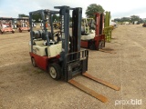 Nissan 50 Optimum Forklift, s/n 238385: LP Gas, Meter Shows 5939 hrs