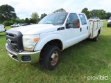 2011 Ford F350 4WD Truck, s/n 1FD8W3H69BEC60877: Auto, 4-door, Service Body
