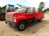 1995 GMC Topkick Service Truck, s/n 1GDE6H1J1SJ504205: Low Profile, S/A, 5-