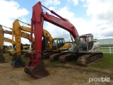 2013 Link-Belt 210LX Excavator, s/n K3J6-0432: Encl. Cab, Manual Thumb, 36