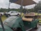 EZGO Golf Cart, Green, Canopy, Manual Dump, Gas, S/N 2271094