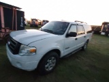 2008 Ford Expedition - white 221,494 miles - VIN:   1FMFK15578LA26406