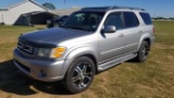 2003 Toyota Sequoia 4WD Silver Limited, 247,852 miles