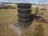 5 BridgeStone P255/70R/16 Tires & Rims