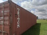 40 Ft. Shipping Container, S/N 10540979, Unit # TTNU 408678-3
