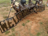 10 Ft. Metal 'Welcome to the Ranch' Sign