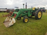 John Deere 4010 Tractor w/ Loader, S/N - 21744450