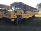 1993 Ford B700 School Bus, Showing 92862 Miles, Vin - 1FDXJ75L9PVA28637 ( A