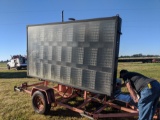 Wanco Portable Highway Message Boards, Solar Power, Trailer Mounted (County