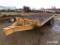 Flatbed Trailer w/ Ramps: Yellow, ID 42898
