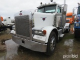 1999 Peterbilt 379 Truck Tractor, s/n 1XP5DB9XXXN487161: 550 Cat Eng., 18-s