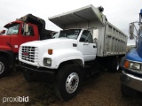 1999 GMC 6500 Tandem-axle Dump Truck, s/n 1GDP7HC19XJ502880: DT466 Diesel,