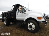2012 Ford F750 Single-axle Dump Truck, s/n 3FRNF7F1CV251489: Cummins Eng.,