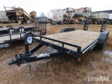 Shiver 18' Flatbed Trailer, s/n 5D1BA2129K6012149 (Has MSO): ID 43400