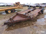 24' Trailer (No Title - Bill of Sale Only): Pintle Hitch, 9-ton, ID 42034