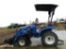 New Holland TC24DA MFWD Tractor, s/n YL480054: Rollbar, NH 12LA Loader w/ B