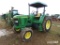 John Deere 6110 Tractor, s/n L06110H278436: 2wd, Rollbar Canopy, Quad Trans