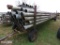 Approx. (64) pieces of Irrigation Pipe on Trailer (No Title - Bill of Sale