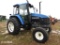 New Holland TS110 Tractor, s/n 170125B: 2wd, Encl. Cab, 2 Hyd. Remotes, 478