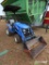 New Holland TC24DA MFWD Tractor, s/n YL480054: Rollbar, NH 12LA Loader w/ B