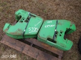 Suitcase Weights for John Deere: ID 30232