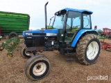 New Holland 7740 Tractor, s/n 02489B:2wd, Encl. Cab,  7044 hrs, ID 43693