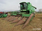 John Deere 9600 Combine, s/n H09600X672066: 3700 Van hrs, ID 43077