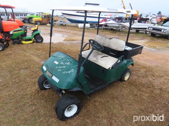 EZGo Electric Golf Cart, s/n 1413450 (Salvage - No TItle): As Is, Does not