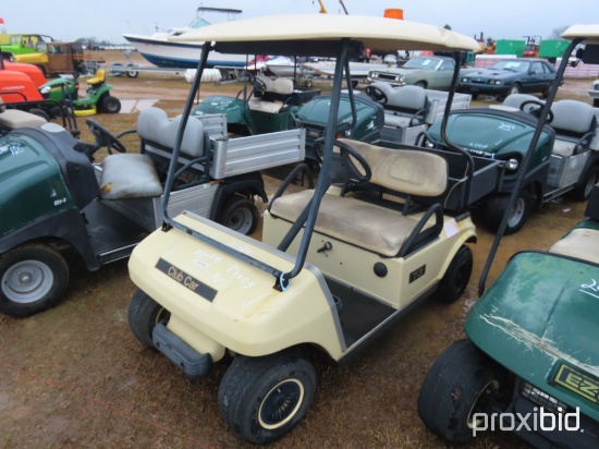 Club Car 73, s/n AG0637-679383 (No Title): Electric, No Charger, Runs, ID 4